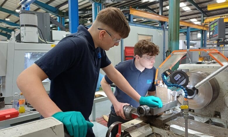 SPP training young apprentices