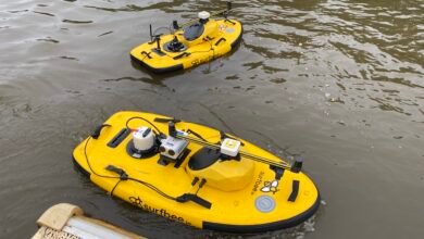 River monitoring drone boats arrive in the UK