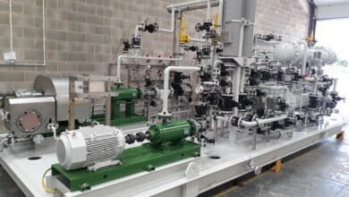 Plenty TRIRO rotary triple screw pump from Celeros Flow Technology